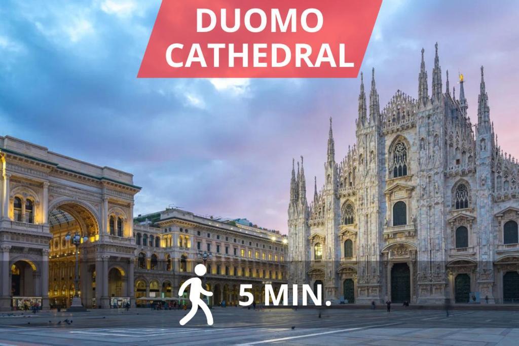 Duomo'S Nest - Central Mini-Apt Mediolan Zewnętrze zdjęcie